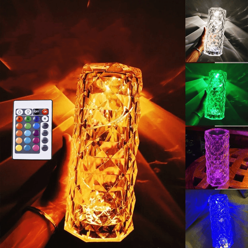 Luxury Crystal Glass Table Lamp