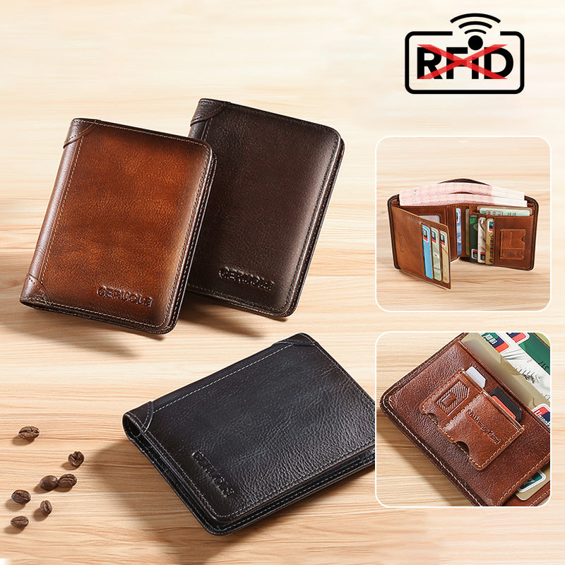 Secure Leather Wallets for Men