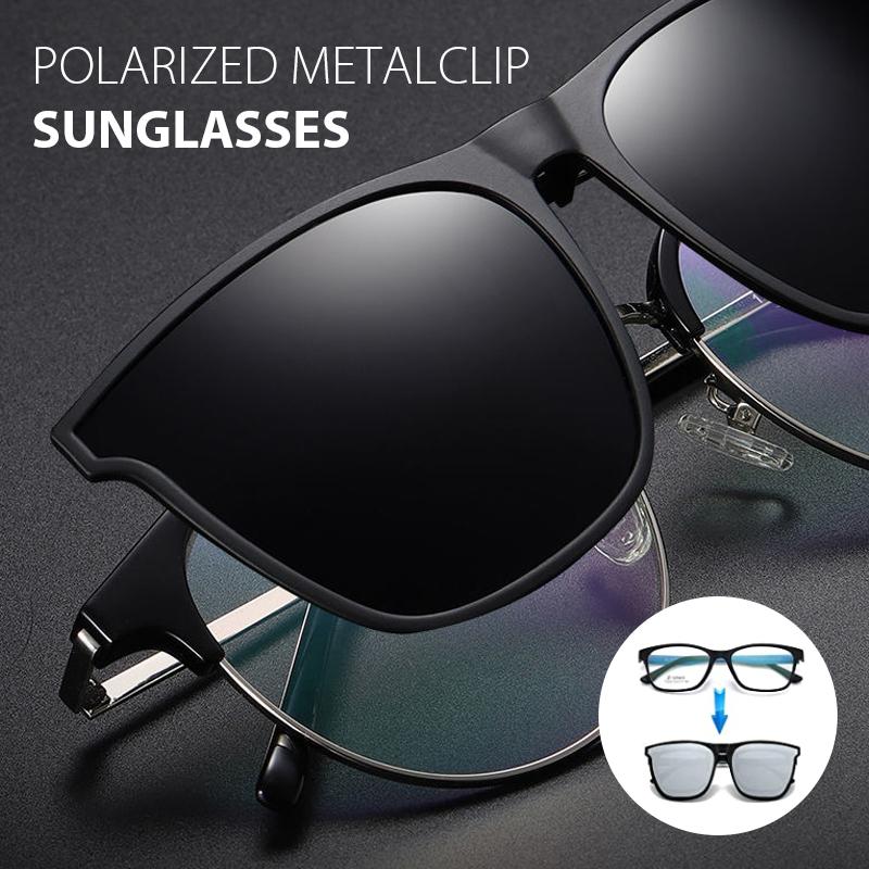 Polarized Clip On Flip Up Sunglasses