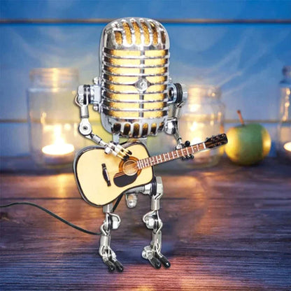 Vintage Mic Robot USB Speaker