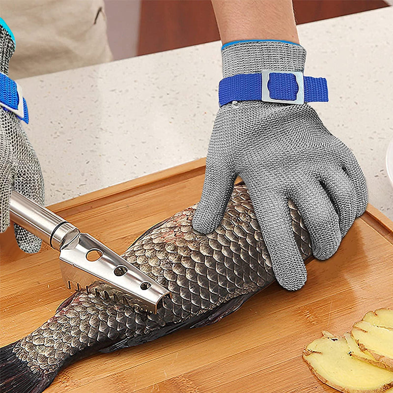 Durable Steel Mesh Lab Safety Gloves - Cofik