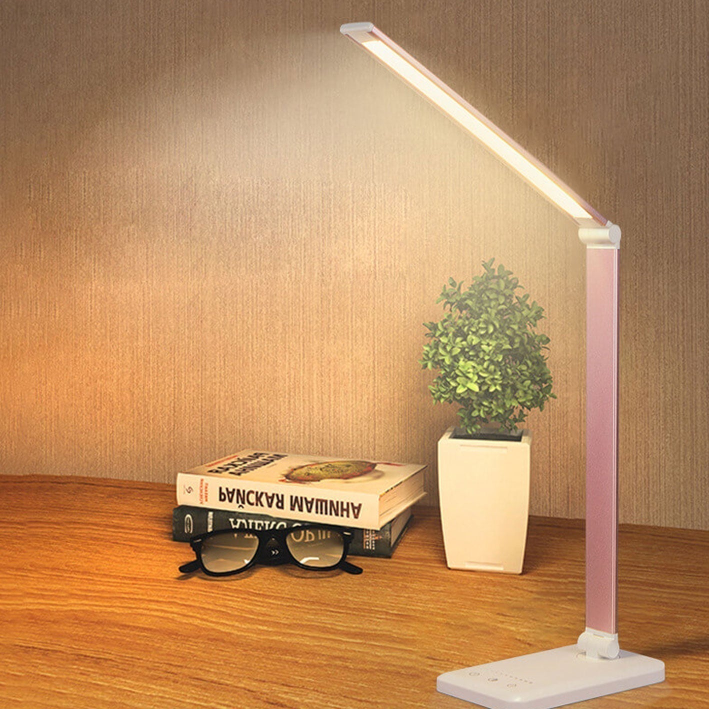Compact Adjustable Bright LED Table Lamp