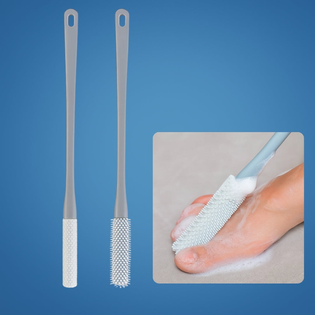 Gentle Exfoliating Foot Brush Soft Bristles Daily Care - Cofik