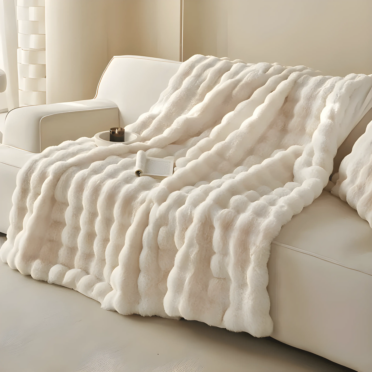 Soft Plush Throw Blanket for Cozy Comfort