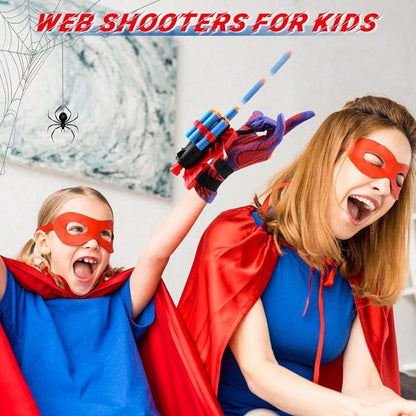 Cool Spiderman Web Blaster Toy with Glove Launcher
