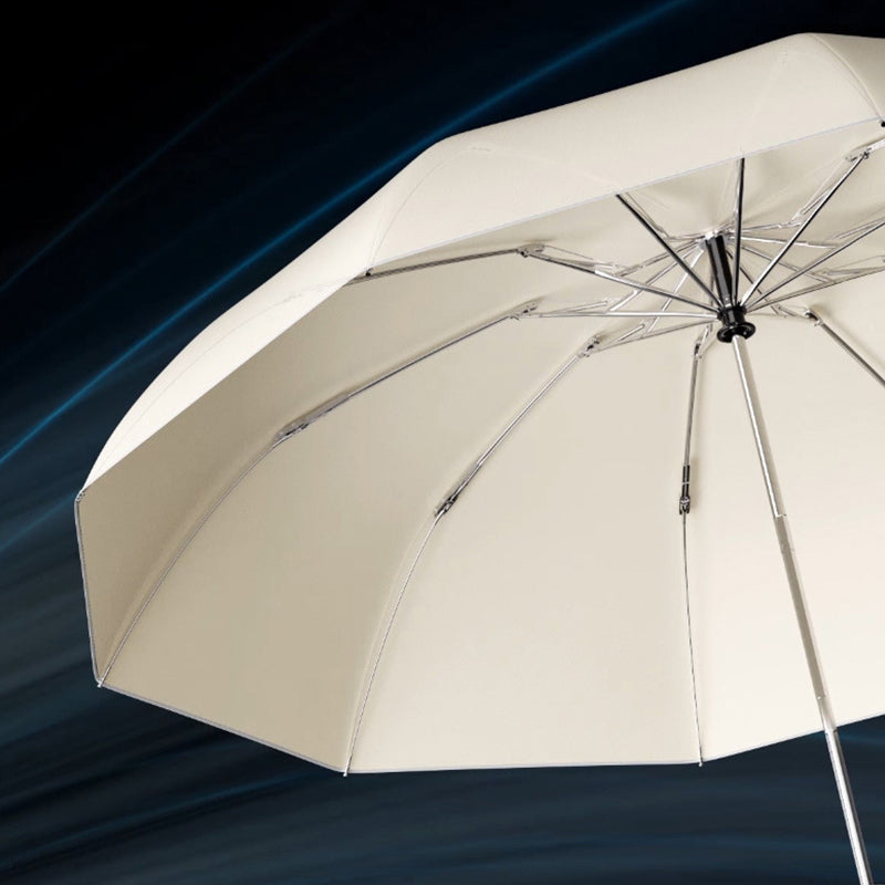Compact Umbrella with Secure Buckle Closure
