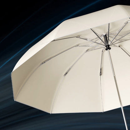 Compact Umbrella with Secure Buckle Closure