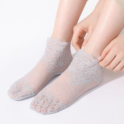 Trendy Women's Lace Ankle Socks