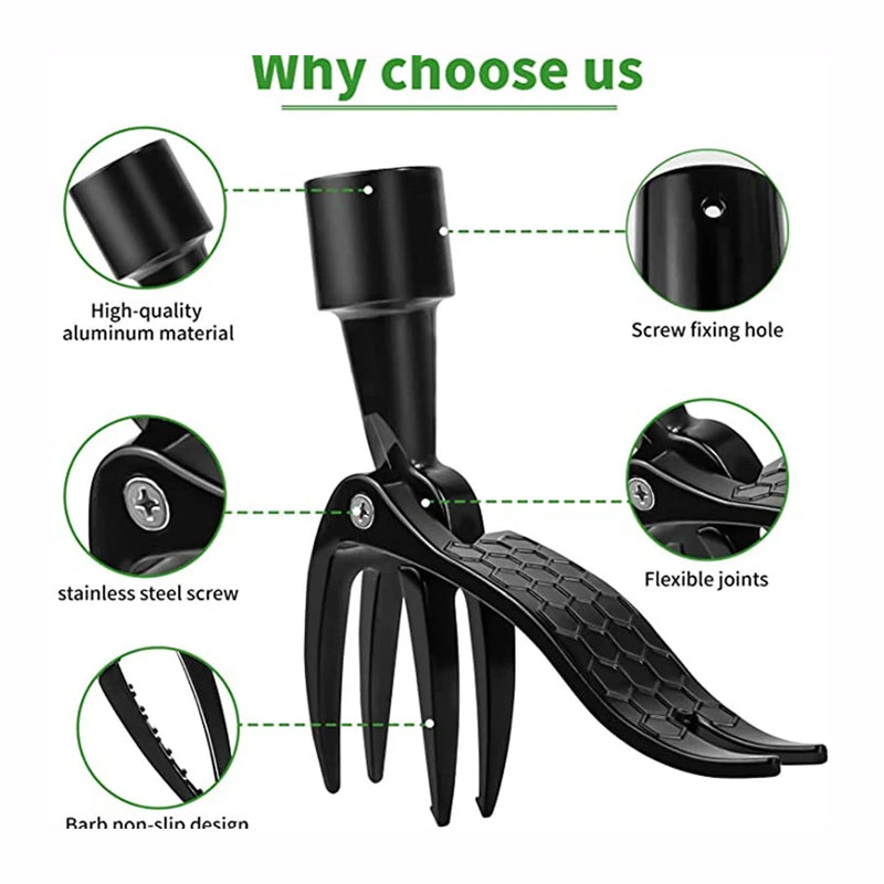 Heavy Duty Adjustable Garden Weeder Tool