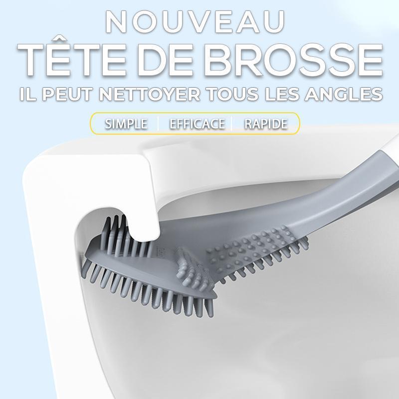 Extended Reach Toilet Brush - Easy Clean