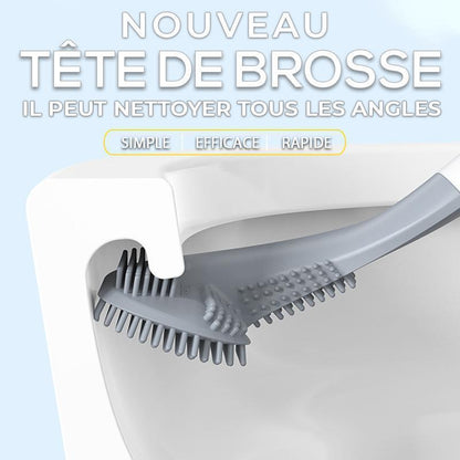 Extended Reach Toilet Brush - Easy Clean