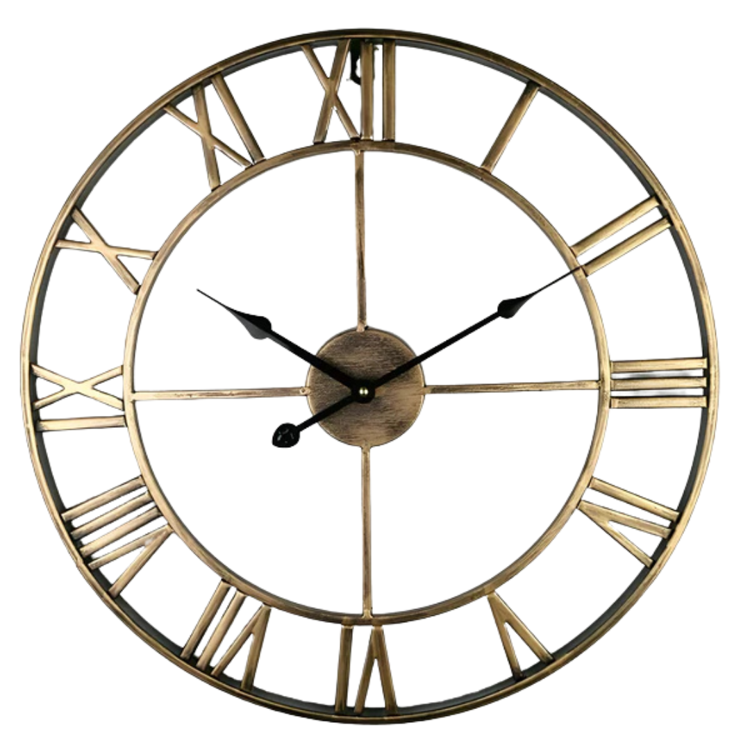 Big Modern Wall Clock with Sleek Frame - Cofik