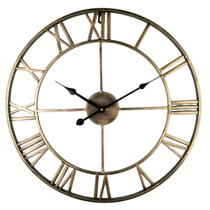 Big Modern Wall Clock with Sleek Frame - Cofik