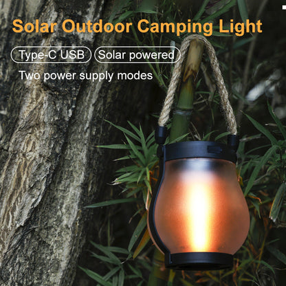 Eco Friendly Garden Solar Rope Lantern