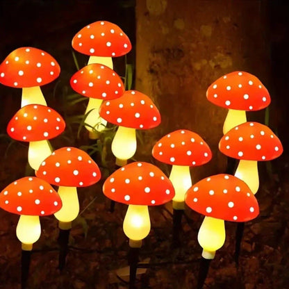 Colorful Solar Powered Garden Lanterns