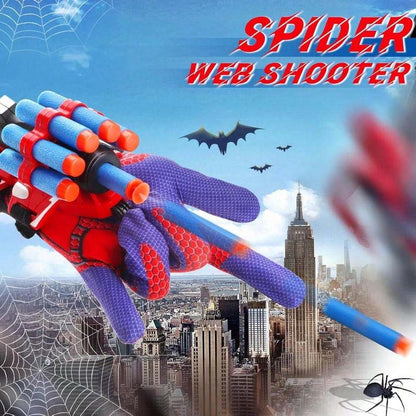 Cool Spiderman Web Blaster Toy with Glove Launcher