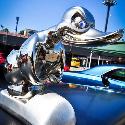 Funny Car Duck Hood Decoration