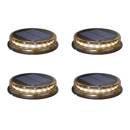 Stylish Outdoor Solar Powered Garden Lights, 4-Pack