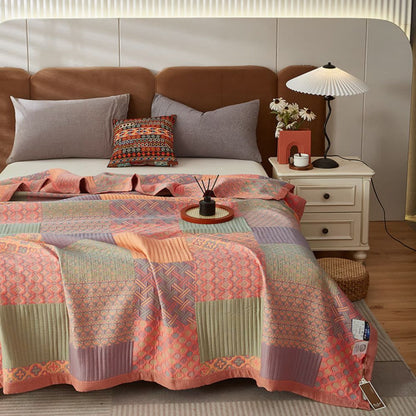 Premium Reversible Colorful Duvet Cover Set