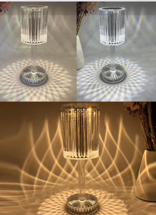 Bright Crystal Desk Lamp Modern Style