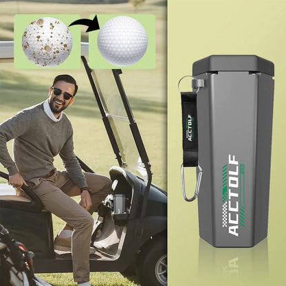 Compact Golf Ball Cleaning Kit