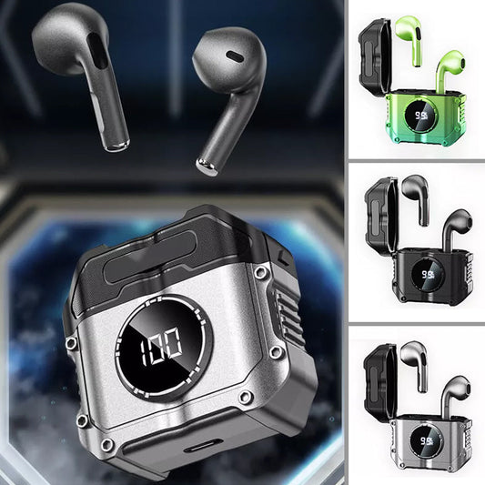 Wireless Bluetooth Headphones with Mic Display - Cofik