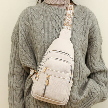 Stylish Ladies Crossbody Zip Purse