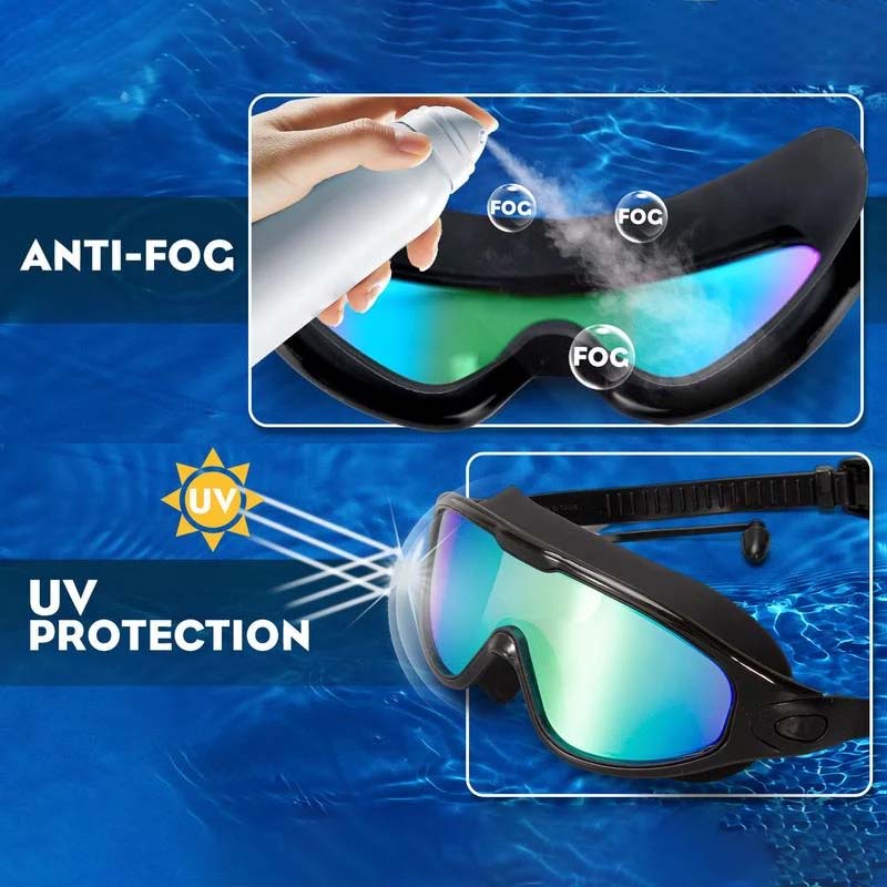 Clear Vision Fog-Free Swim Goggles