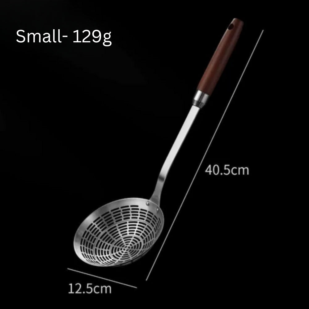 Premium Metal Slotted Spoon Ladle - Cofik