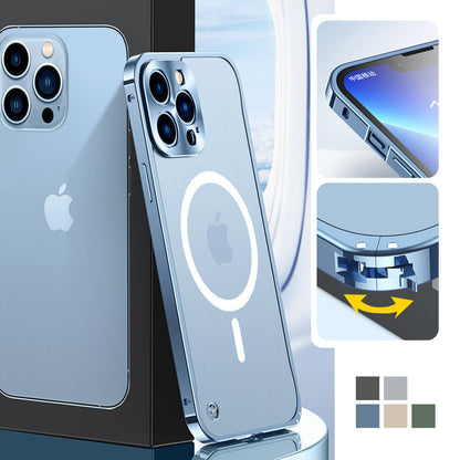 Strong Metal Phone Magnetic Charging Cover
