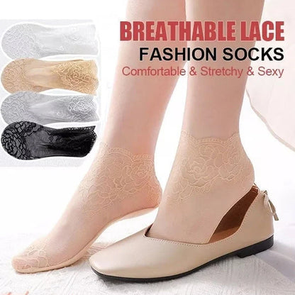 Trendy Women's Lace Ankle Socks