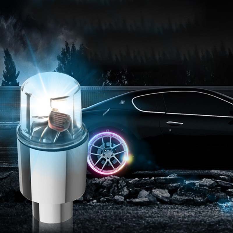 Bright LED Tire Valve Caps