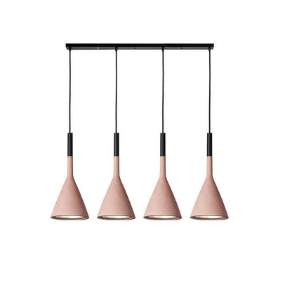 Modern Round Cement Hanging Light