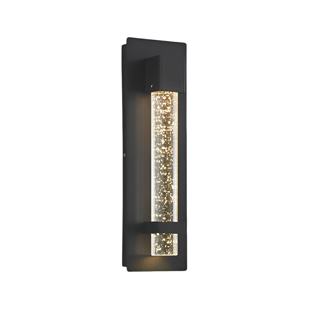 Outdoor 12 Inch Weatherproof Glass Wall Lamp
