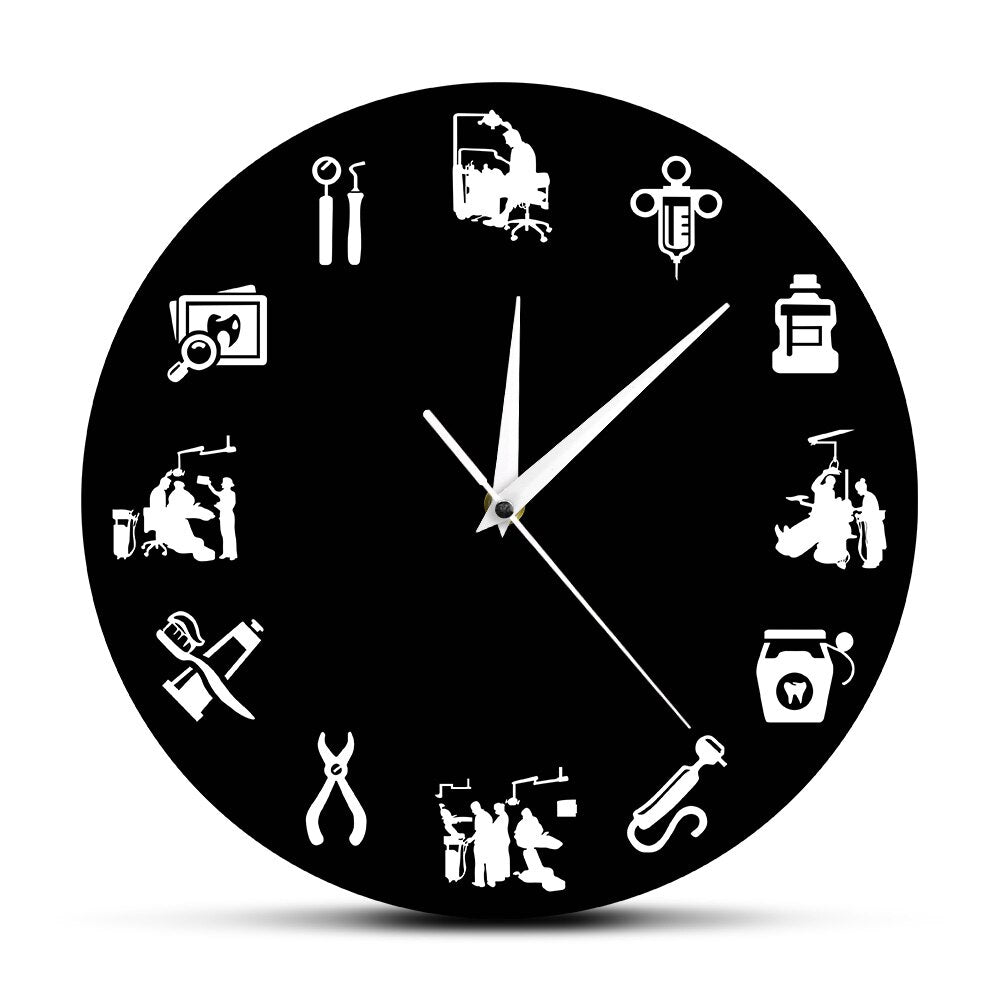 Modern Silent Wall Clock for Home Decor - Cofik