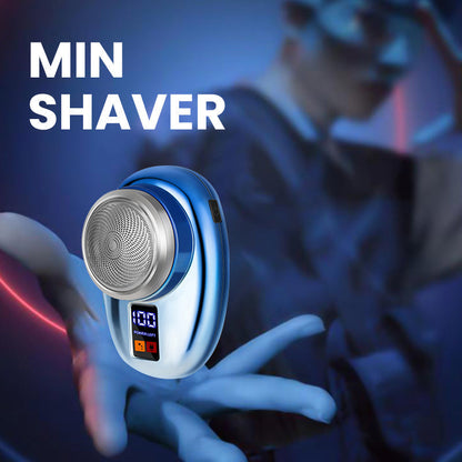Compact Travel Rechargeable Electric Shaver
