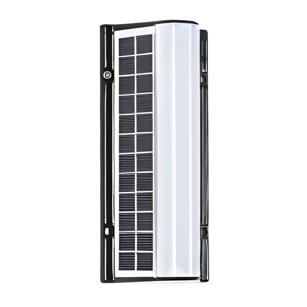 Outdoor LED Solar Wall Lamp Waterproof Modern Linear Light