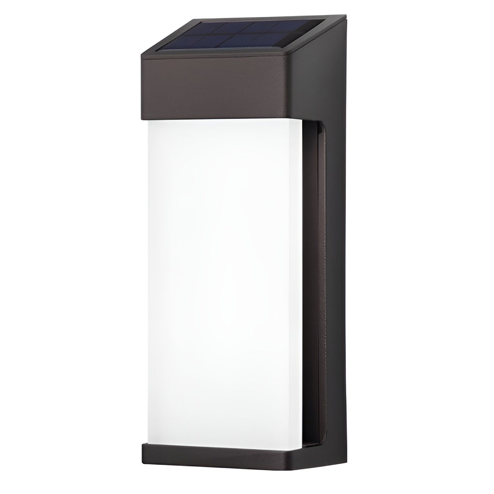 2 Pack Outdoor Solar Powered LED Wall Lights