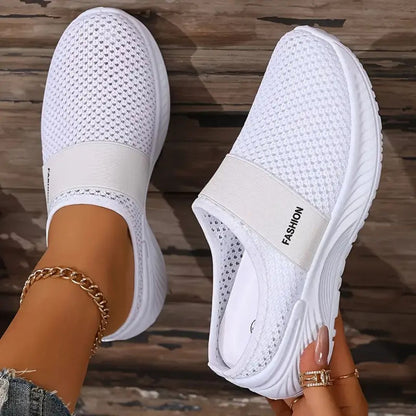 Lightweight Breathable Slip On Sneakers