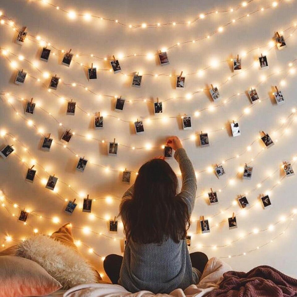 Colorful LED Fairy String Lights