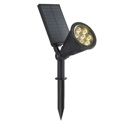 Outdoor 7W LED Solar Powered Garden Spot Lights