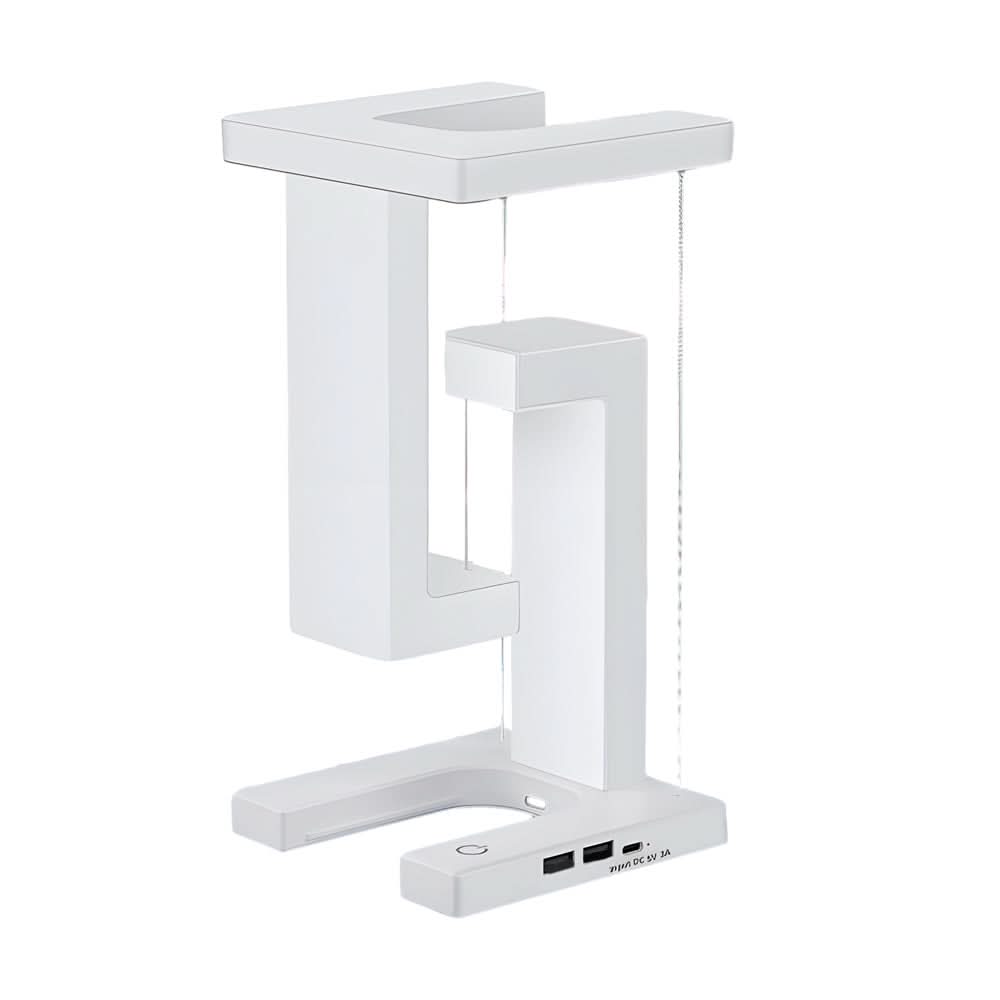 Floating LED Desk Lamp with Wireless Charger