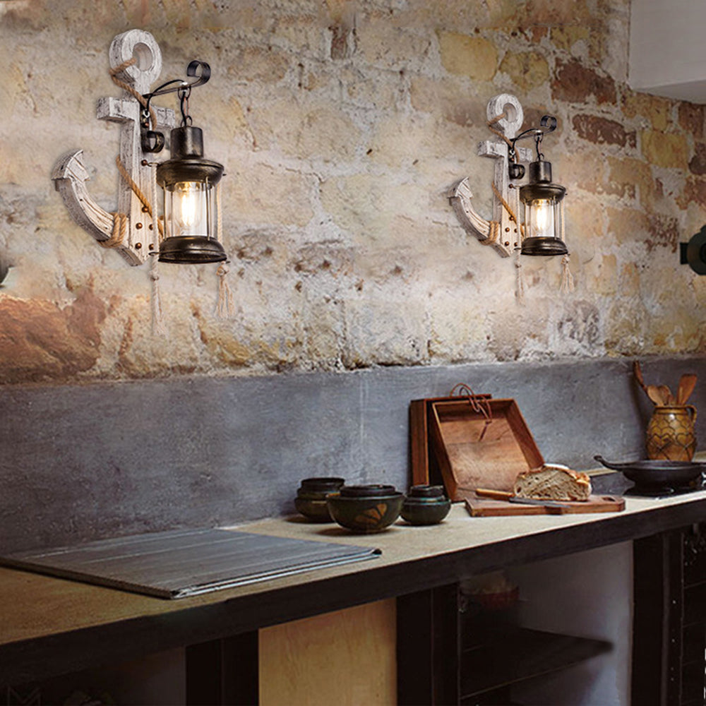 Rustic Nautical LED Wall Lamp - Cofik