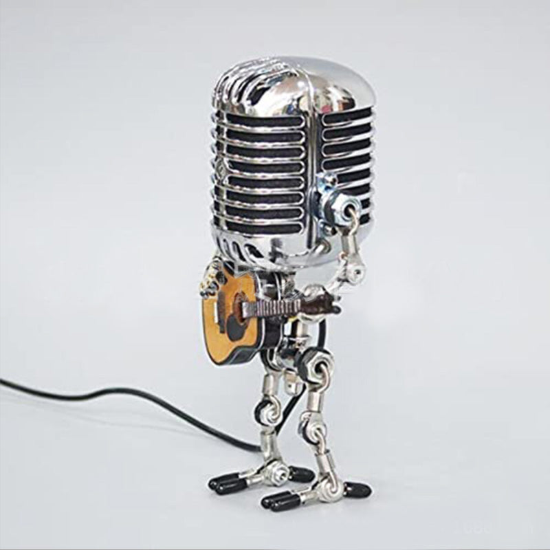 Vintage Mic Robot USB Speaker