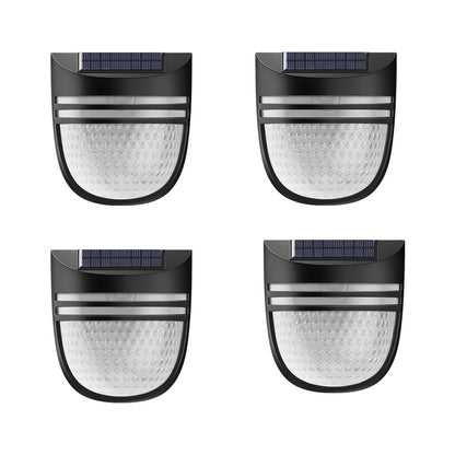 Outdoor Waterproof Solar Fence Lights, 4 Pack