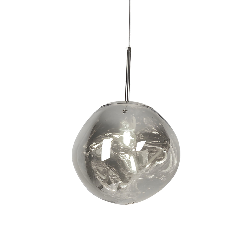 Unique Handmade Glass Ball Modern Pendant Light