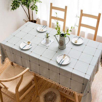 Easy Care Waterproof Tablecloth for Kitchen Dining