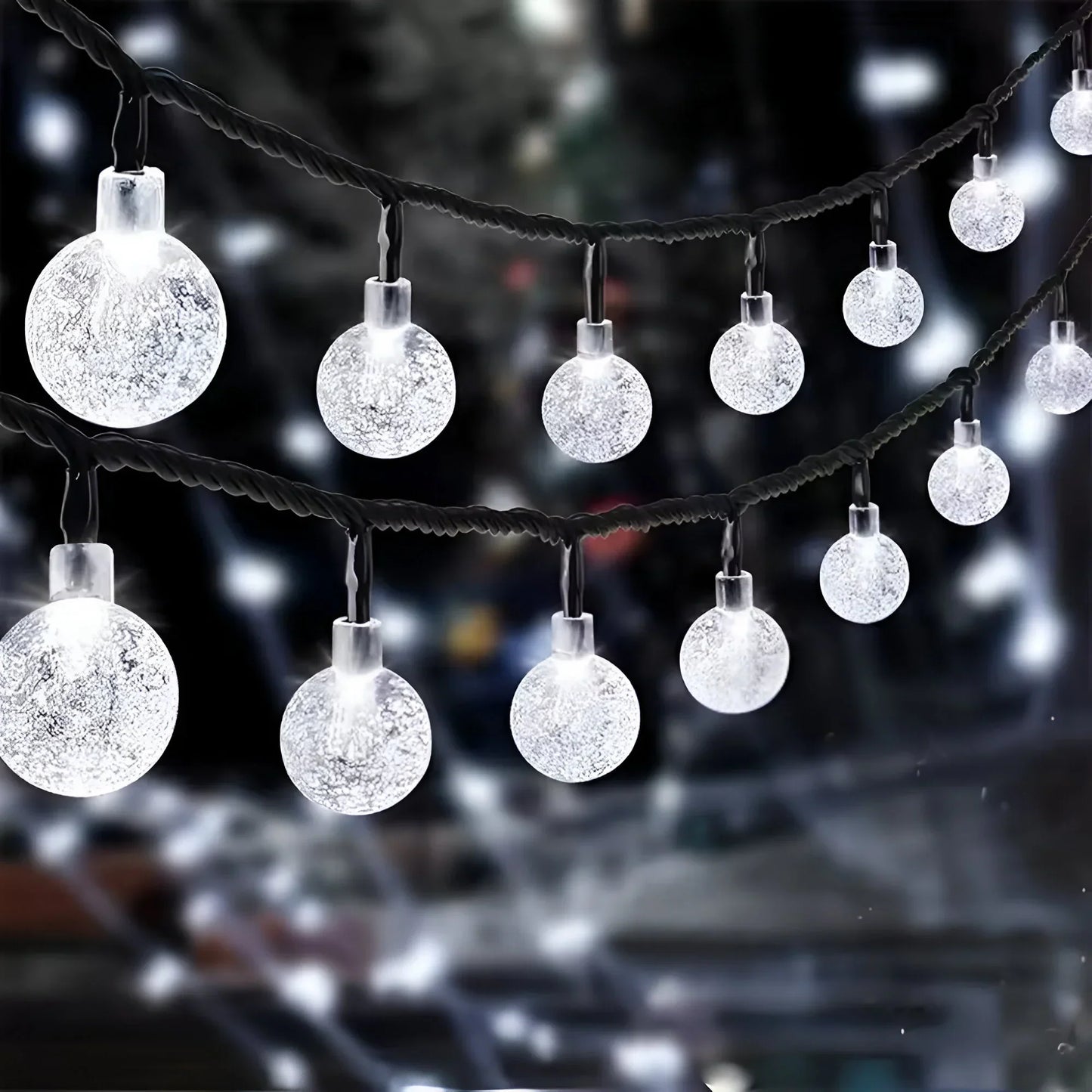 Solar Powered Glass Outdoor Lanterns