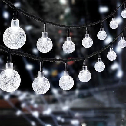 Solar Powered Glass Outdoor Lanterns