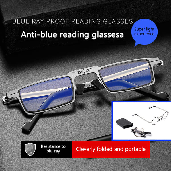 Stylish Anti Blue Light Folding Reading Glasses